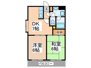 ケンザンブリッジの物件間取画像